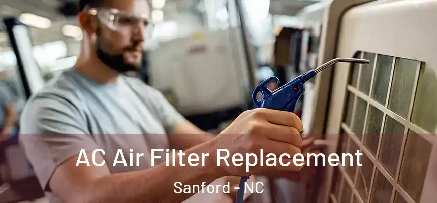 AC Air Filter Replacement Sanford - NC